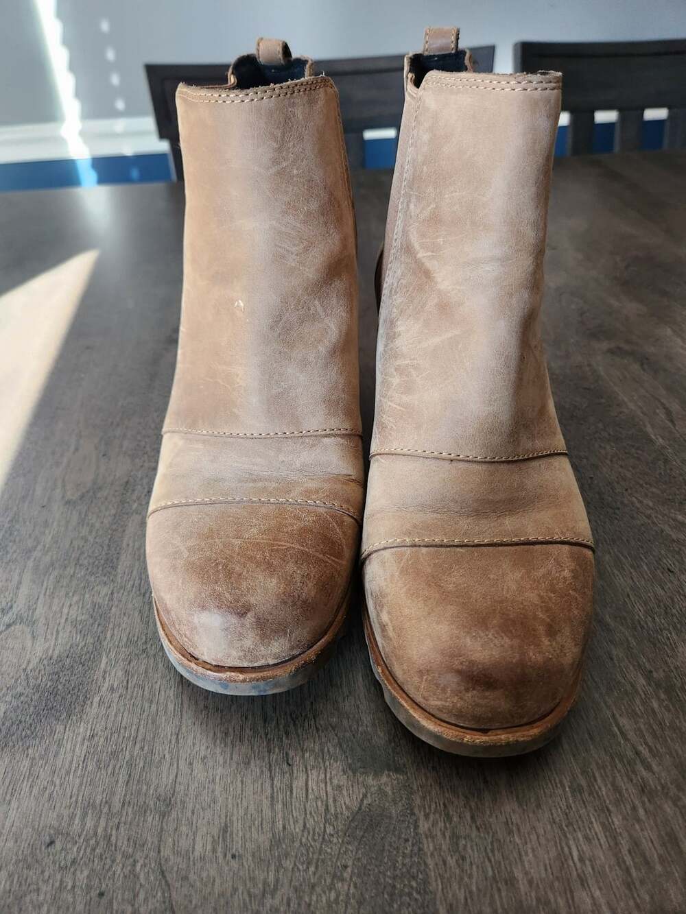 Sorel LEA Wedge Waterproof Brown Women's Boots Size 9M